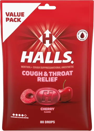 Vista 24 de HALLS Defense - Gotas de vitamina C cítricas surtidas, paquete económico, 80 gotas
