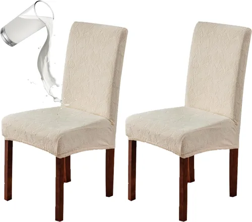 Vista 41 de Genina Fundas impermeables para sillas Parsons de comedor, fundas elásticas para sillas Parsons para comedor, cocina, funda protectora para silla