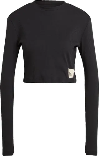 Vista 8 de adidas Camiseta acanalada de rizo francés Lounge para mujer