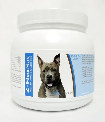 Vista 29 de Healthy Breeds Afghan Hound Z-Flex Max - Masticables suaves para cadera y articulaciones, 100
