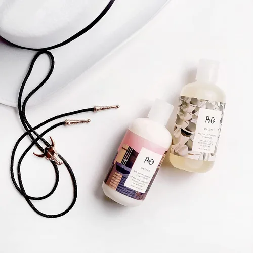 Vista 4 de R+Co Dallas Biotin Champú Espesante Espesa, Nutre + Fortalece Vegano + Libre de Crueldad