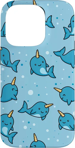 Vista 17 de Narwhal Gift Underwater Unicorn of The Sea Baby Narwhal Case for iPhone 17