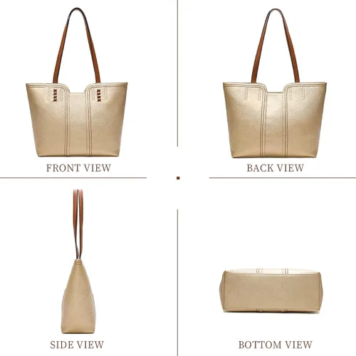Vista 5 de Montana West Tote Bag for Women Top Handle Satchel Purse Oversized Shoulder Handbag Hobo Bags