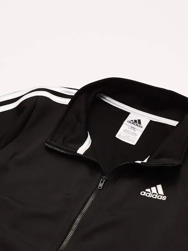 Vista 3 de adidas - Chaqueta de tricot icónica con cremallera frontal para niño
