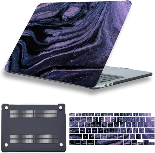 Vista 77 de Funda compatible con MacBook Air de 15" M5 M4 M3 M2 2023-2026 Negro (Black Lace)