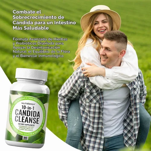 Vista 4 de NutraPep Suplemento desintoxicante Candida Cleanse