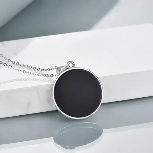 Vista 89 de ONEFINITY Collar de plata de ley 925 con diseño de árbol de la vida con colgante de nudo celta de concha de abulón para mujer