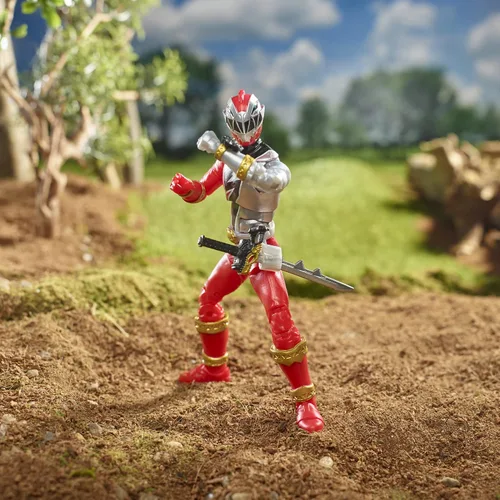 Vista 7 de Power Rangers Lightning Collection Dino Fury Red Ranger - Figura de acción coleccionable de 6 pulgadas