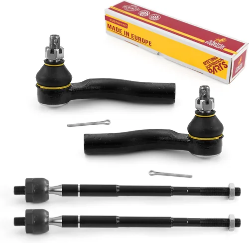 Vista 20 de Metrix Premium Chassis Parts - Kit de 4 piezas de extremos de barra de acoplamiento frontal exterior e interior compatible con Nissan Pathfinder