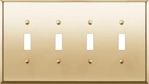 Vista 17 de LIDER Placa de Pared de Metal para Interruptor de Luz de Palanca, Cubierta de Interruptor de Acero Inoxidable, Resistente a la Corrosión