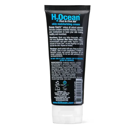Vista 6 de H2ocean-ocean, Espuma para cuidado de tatuaje, 2.5 onza, Negro