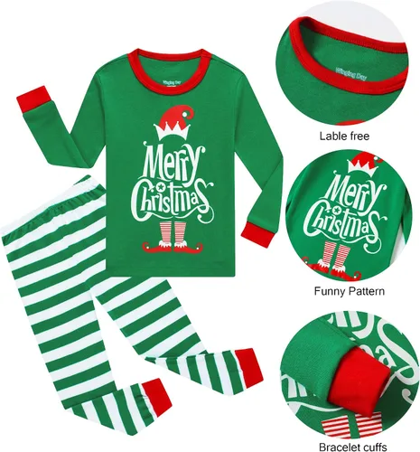Vista 3 de Winging Day Family Matching Cotton Pajamas Sets