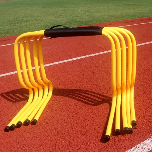 Vista 12 de YXXSDP Juego de entrenamiento de velocidad y agilidad, obstáculos de entrenamiento de obstáculos portátiles profesionales, equipo de práctica
