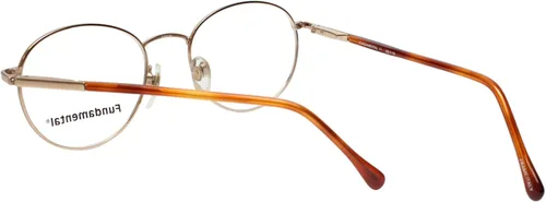 Vista 2 de Calabria Gafas de lectura redondas/ovaladas de diseño Fundamental 2.047 in Made in Italy