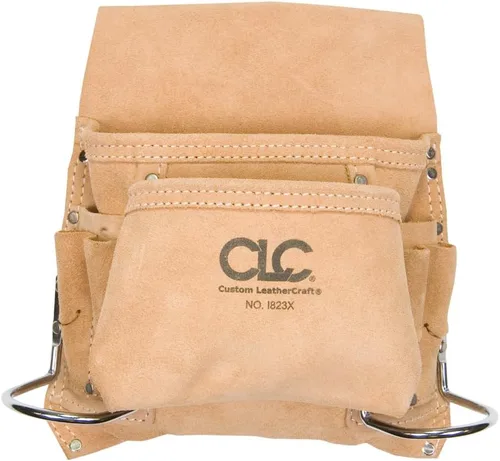 Vista 2 de Custom Leathercraft Bolsa de gamuza para herramientas y clavos