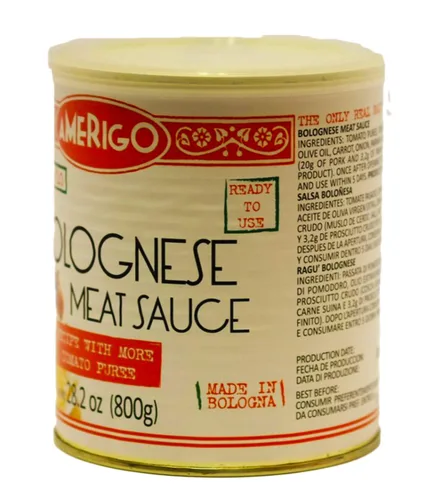 Vista 2 de AMERIGO Salsa de carne boloñesa italiana tradicional 28.2 oz (800g)