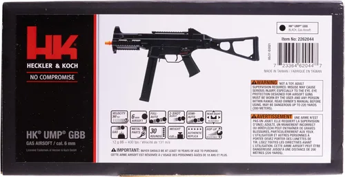 Vista 2 de Elite Force HK Heckler & Koch UMP - Pistola automática de aire comprimido BB de 0.236 in, UMP, GBB