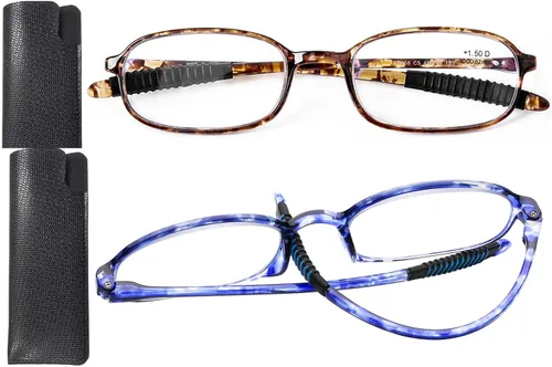 Vista 11 de Lentes de lectura para computadora con bloqueo de luz azul, ligeras, para mujeres y hombres.