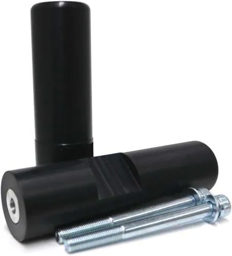 Vista 2 de Shogun USA Made Kaw Ninja ZX14 ZX 14 ZX14R 2006 2007 2008 2009 2010 2011 Negro Deslizadores de marco sin corte - 750-4709