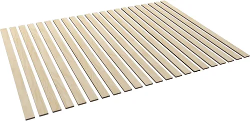 Vista 4 de Ekena Millwork Kit de panel de pared de listones de madera ajustables de 47 pulgadas de alto x 3/8 pulgadas de alto, con listones de 2 pulgadas
