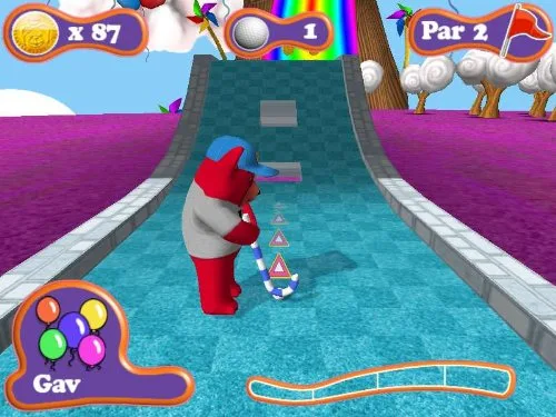 Vista 65 de Gummy Bears Mini Golf - Nintendo Wii