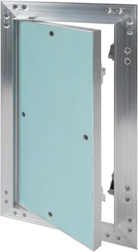 Vista 59 de Panel de acceso de aluminio para paneles de yeso de 6 x 6 pulgadas, puerta del eje de servicio, plomería, electricidad, calefacción, escotilla