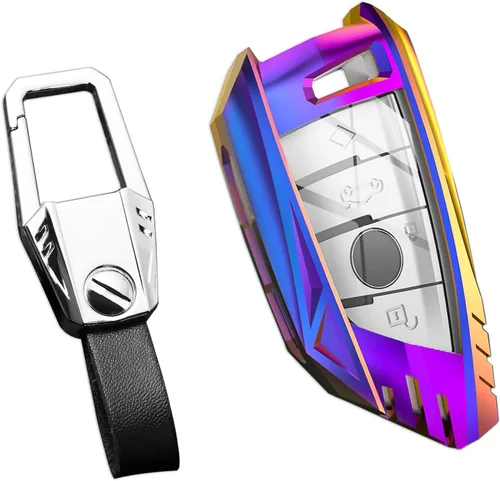 Vista 32 de Funda para Llavero Audi, Llavero, Protección de Aleación de Zinc Funda para Llave de Automóvil para A3 A4 A5 A6 Q7 Q5 TTS SQ5 R8 RS4 RS5 S5