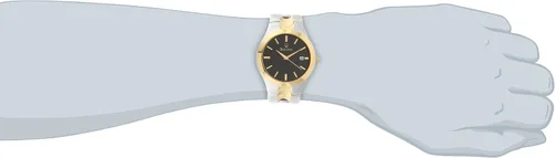 Vista 2 de Bulova de los hombres 98b133brazalete esfera de color negro reloj