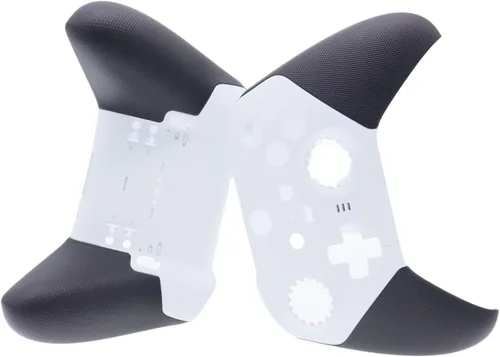Vista 4 de Deal4GO Funda trasera con carcasa frontal Kit de placa frontal de repuesto para Xbox One Elite 2 Series Controller Modelo 1797 (blanco)