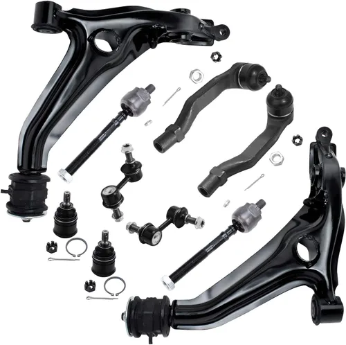 Vista 117 de Detroit Axle - Kit de suspensión frontal de 10 piezas para Dodge Avenger 2008-2014, Chrysler Sebring 2007-2010, 2 brazos de control inferiores, 2