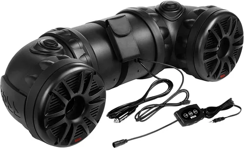 Vista 11 de BOSS Audio Systems UTV4B ATV UTV Sistema de sonido resistente a la intemperie, altavoces de 4 pulgadas, tweeters de 1 pulgada, amplificador