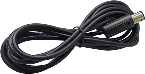 Vista 4 de GameCube Controller areme 1Pack Classic Control con cable con cable de extensión para consola Nintendo Wii Gamecube GC Transparente Azul