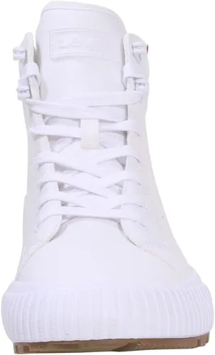 Vista 2 de Levi's Olivia Hightop - Tenis de plataforma para mujer, Negro