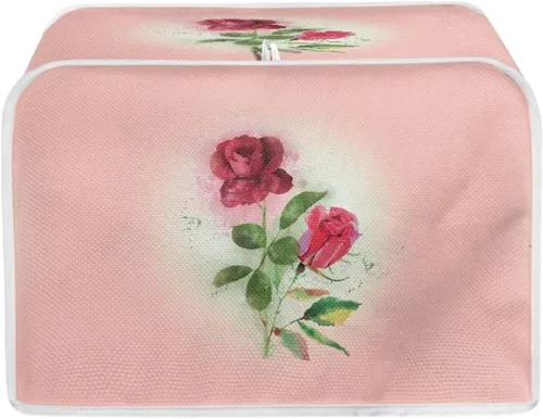 Vista 29 de Fundas decorativas para tostadora de notas musicales otoñales de 2 rebanadas para electrodomésticos de cocina pequeños, cubierta reversible
