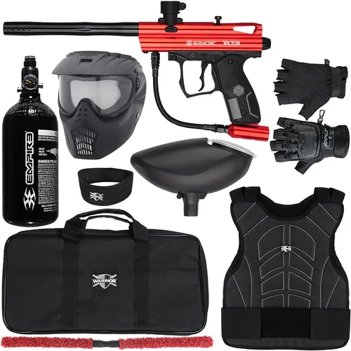 Vista 8 de Action Village Kingman Spyder Victor Protector Pistola de Paintball Kit Kit Protector 1