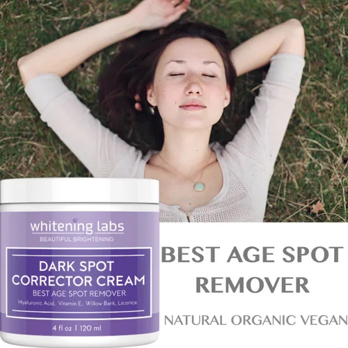 Vista 3 de Whitening Labs - Corrector de manchas oscuras, hidratante antienvejecimiento para cara, cuerpo, áreas sensibles, hombres y mujeres
