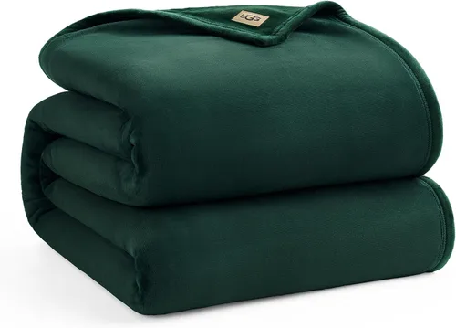 Vista 43 de UGG Coco - Manta acogedora para sofá y cama, 50 x 70 pulgadas, color negro (tinta)