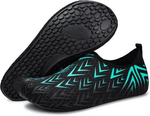 Vista 5 de L-RUN - Calcetines acuáticos para mujer y hombre, para correr, bucear, surfear, nadar, playa, yoga, de secado rápido