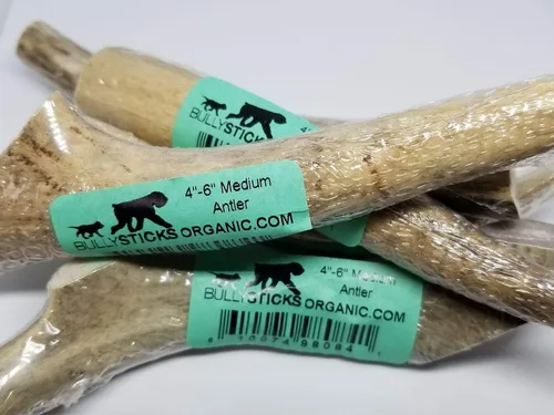 Vista 7 de Cuernos para perros, cuernos de alce naturales para perros, nutritivos, masticables de larga duración, aprobados por USDA