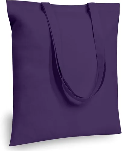Vista 37 de TOPDesign Paquete de 10 bolsas de mano económicas de algodón de 11.8"x13", bolsas de tela ligeras y pequeñas reutilizables para compras de Beige