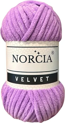 Vista 40 de Hilo de Terciopelo Suave Chenille para Ganchillo Super Voluminoso (100g-3.50oz) (68m-74.3 yds) Hilo para Manta de Bebé para Tejer Amigurumi Hilo