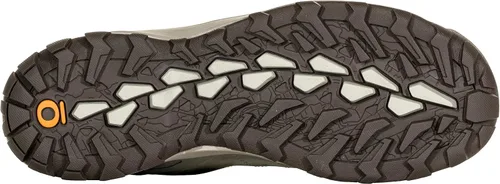 Vista 4 de Oboz Sypes Low Leather B-Dry - Zapatos de senderismo para hombre, Sandbox