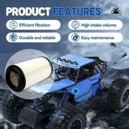 Vista 5 de Filtro de aire 7080595 para Polaris Sportsman 335 400 450 500 550 570 600 700 800 850 Scrambler Magnum repuestos de ATV Trail Boss Worker Xpedition