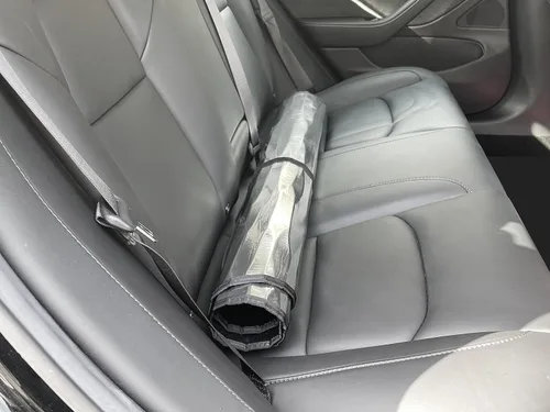 Vista 8 de Parasol reflectante de ajuste personalizado para Chrysler Pacifica 2017 2018 2019 2020 2021 2022 2023 2024 2025 2026 Minivan Chrysler Pacifica