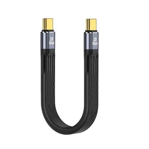 Vista 19 de CY USB 3.1 tipo C macho host a USB3.0 tipo AF OTG Flat Slim FPC cable de datos 5.1 in para teléfono portátil