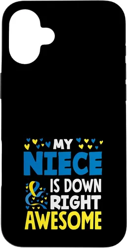 Vista 23 de My Niece is Down Right Awesome Down Syndrome Awareness Case for iPhone 17