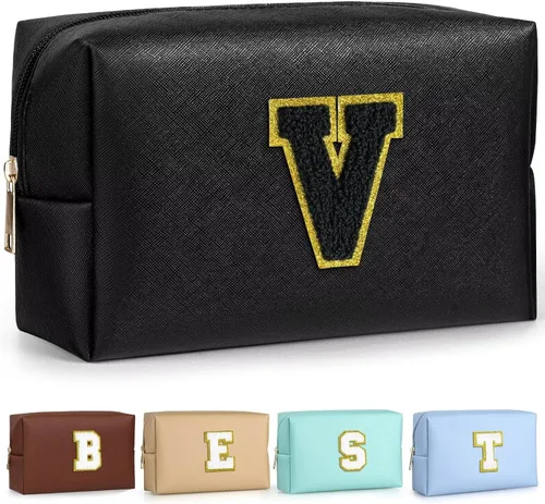 Vista 133 de TOPEAST - Bolso de maquillaje para mujer, Negro -, A