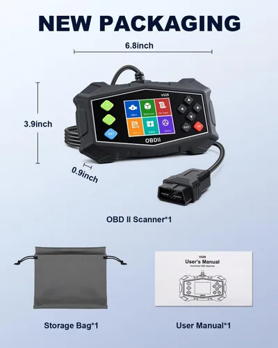 Vista 8 de Herramienta de diagnóstico OBD2, escáner OBD2 profesional ZEXMTE con flujo de datos, modo 6, modo 8 y preparación I/M, lector de código mejorado