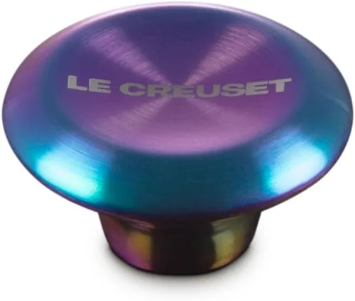 Vista 12 de Le Creuset Perilla Mediana Signature, Níquel Negro