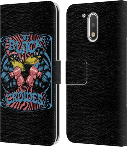 Vista 7 de Head Case Designs Funda de piel con licencia oficial de The Black Crowes Artwork Graphics para Motorola Moto G41